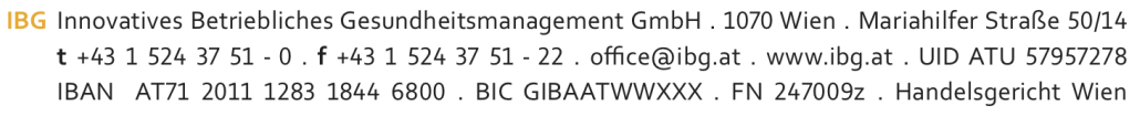IBG Footer